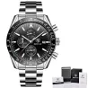 BENYAR - sport quartz horloge - waterdicht - roestvrij staalHorloges