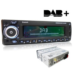 1 Din autoradio - DAB plus - afstandsbediening - Bluetooth - handsfree - ISO - TF - USB - AuxDin 1
