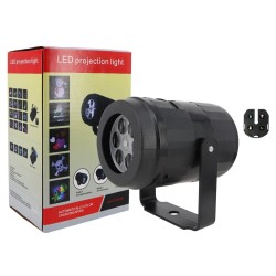 Laser light projector - Christmas patterns - rotating - LEDChristmas