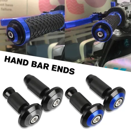 Motor stuur eindkappen - 7/8" 22 mm - voor YAMAHA HONDA KAWASAKIHand Grips & End