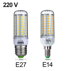 LED lamp - woonverlichting - E27 - E14 - 220VE27