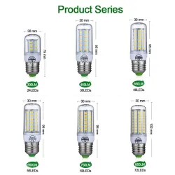LED lamp - woonverlichting - E27 - E14 - 220VE27