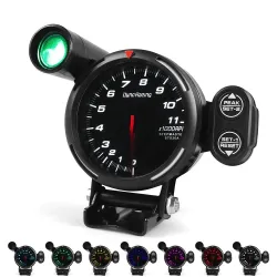 Motor toerenteller - RPM - snelheidsmeter - 7 kleuren LED - met schakellicht / piekwaarschuwingInstrumenten