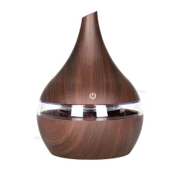 Ultrasone Luchtbevochtiger - etherische oliën diffuser - LED - USB - 300mlLuchtbevochtigers