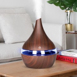 Ultrasonic Air humidifier - essential oils diffuser - LED - USB - 300mlHumidifiers