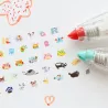 Creatieve correctietape - pen - corrector - decoratieve stickerPennen & Potloden