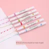 Artistic pen - curved lines marker - roller pen with patterns - 6 piecesPens & Pencils
