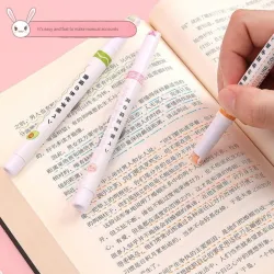 Artistic pen - curved lines marker - roller pen with patterns - 6 piecesPens & Pencils