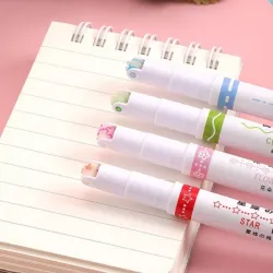 Artistic pen - curved lines marker - roller pen with patterns - 6 piecesPens & Pencils