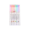Artistic pen - curved lines marker - roller pen with patterns - 6 piecesPens & Pencils