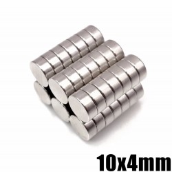 N35 - neodymium magnet - strong round disc - 10mm * 4mmN35