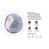 Warm winter earmuffs - foldable - knitted wool / plushHats & Caps
