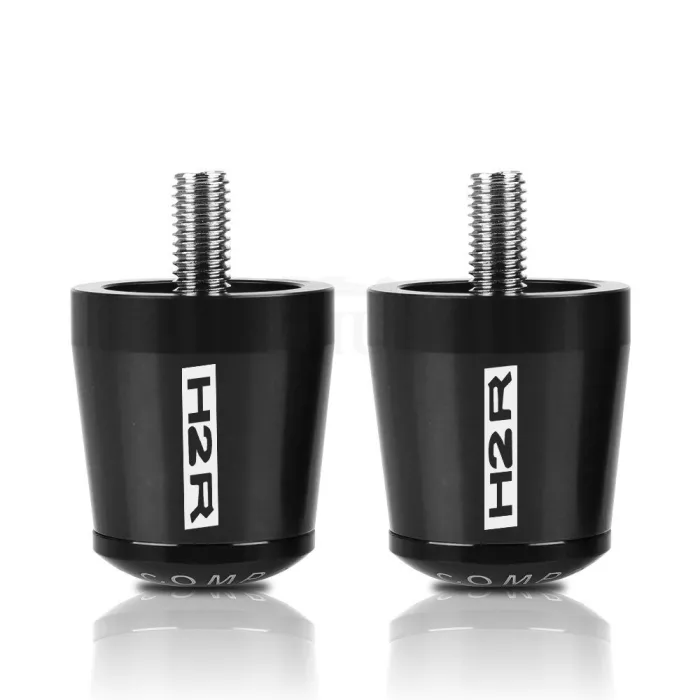 Stuuruiteinden motorfiets - gebalanceerde pluggen - aluminium - 22 mm - 2 stuksHand Grips & End