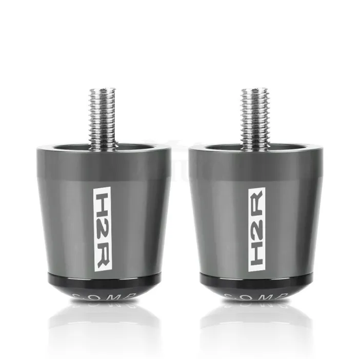 Stuuruiteinden motorfiets - gebalanceerde pluggen - aluminium - 22 mm - 2 stuksHand Grips & End