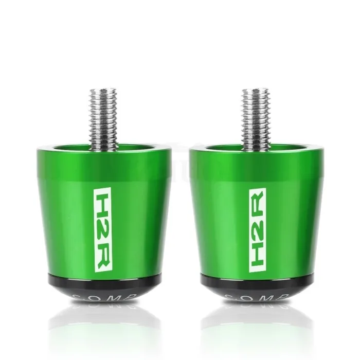 Stuuruiteinden motorfiets - gebalanceerde pluggen - aluminium - 22 mm - 2 stuksHand Grips & End