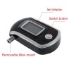 Professional digital breathalyzer - breath alcohol tester - LCD - with 5 mouthpiecesMeasurement