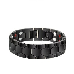 Magnetic therapy bracelet - slimming / energy - 4000 Gauss - stainless steelBracelets