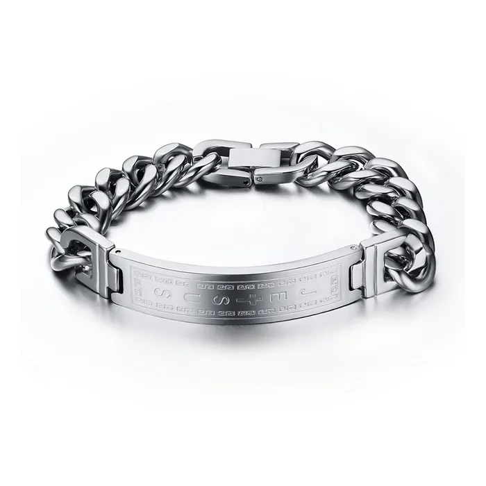 Edelstalen armband - Jezus / kruisArmbanden
