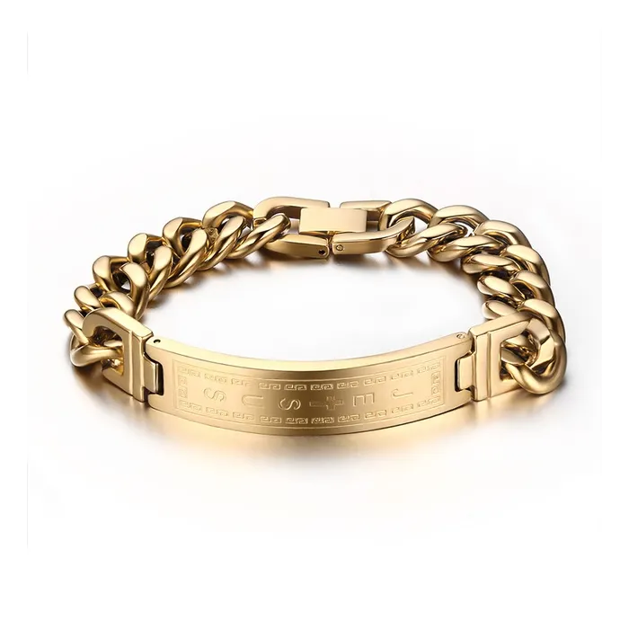 Edelstalen armband - Jezus / kruisArmbanden