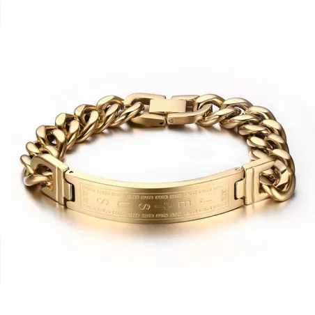 Edelstalen armband - Jezus / kruisArmbanden
