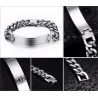 Edelstalen armband - Jezus / kruisArmbanden