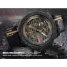 Naviforce - sport quartz horloge - waterdicht - leren bandHorloges