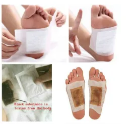 Detox foot patches - bamboo stickers - 10 piecesFeet