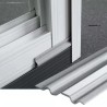 Afdichtstrip ramen/deuren - zelfklevend - geluiddempend - waterdicht - nylon schuimLijmen & plakbanden
