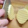 Aardappelsnijder - fritesmaker - gebogen frites - RVS mesStaal