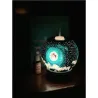 Ultrasonic air humidifier - essential oils diffuser - moon shape - LEDHumidifiers