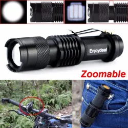 Mini zaklamp - super helder - instelbare zoomfocus - 2000Lm - CREE Q5 - LEDZaklampen