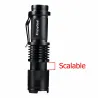 Mini zaklamp - super helder - instelbare zoomfocus - 2000Lm - CREE Q5 - LEDZaklampen