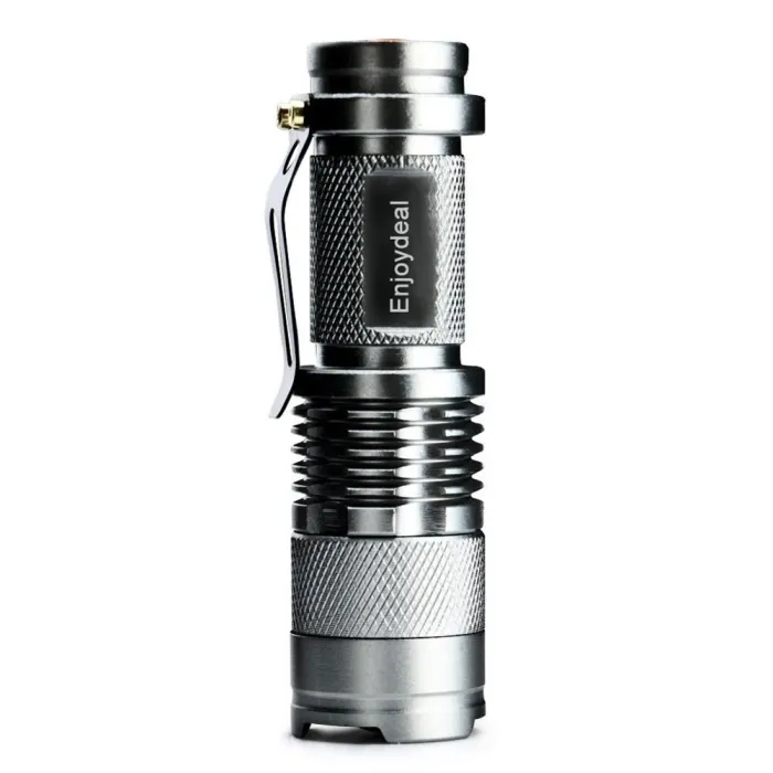 Mini zaklamp - super helder - instelbare zoomfocus - 2000Lm - CREE Q5 - LEDZaklampen