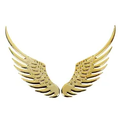 3D metal wings - car / motorcycle sticker - 2 piecesStickers