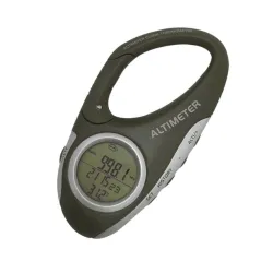Digitaal LCD-display kompas - barometer - met karabijnhaakSleutelhangers