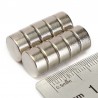 N52 - neodymium magnet - round disc - 10mm * 5mm - 10 piecesN52