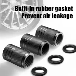 Motor/fietsband luchtventielen - aluminium doppen - middelvinger/schedel - 4 stuksVentieldoppen