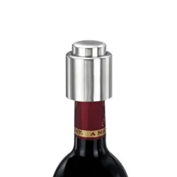 Wijn / champagne / flessensluiter - vacuümstop - RVSBar producten