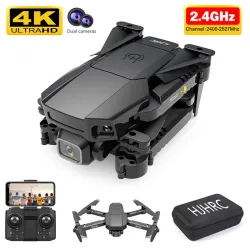 HJ78 Mini - WiFi - FPV - 4K HD dubbele camera - opvouwbaar - RC Drone Quadcopter - RTFR/C Drone
