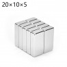 N35 - neodymium magnet - rectangle block - 25 * 10 * 5mmN35