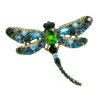 Kristallen libelle brocheBroches
