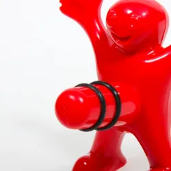 Flessenstop - stop - grappige rode manBar producten