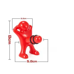 Flessenstop - stop - grappige rode manBar producten