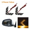 LED mirror turning signal lights - 14 LEDS - arrow shape - 2 piecesTurning lights