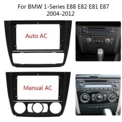 2 Din autoradio frame - dashboard - voor BMW 1 Serie E88 E82 E81 E87Installatie