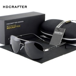 HDCRAFTER - Vintage oversized zonnebril - gepolariseerd - UV400Zonnebrillen