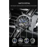 CHENXI - tourbillon mechanical watch - luminous - waterproof - leather strapWatches