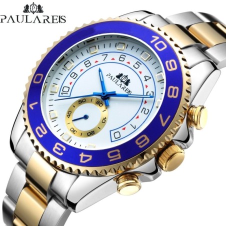 PAULARES - luxurious mechanical watch - stainless steelWatches
