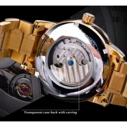 Forsining - automatisch mechanisch horloge - roestvrij staalHorloges
