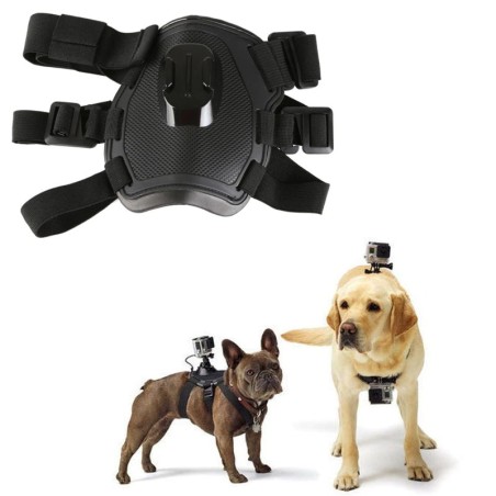 Hondenharnas - borstriem - houder voor GoPro Hero-camera'sBevestigingen